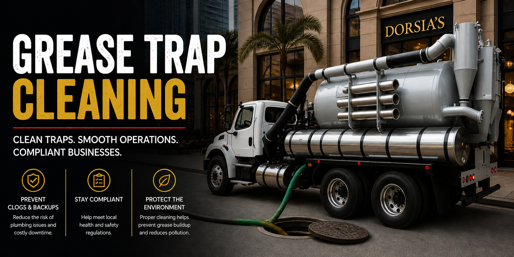 Grease Trap Cleaning Miami FL